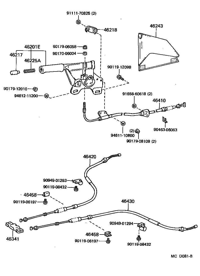 Parking Brake & Cable