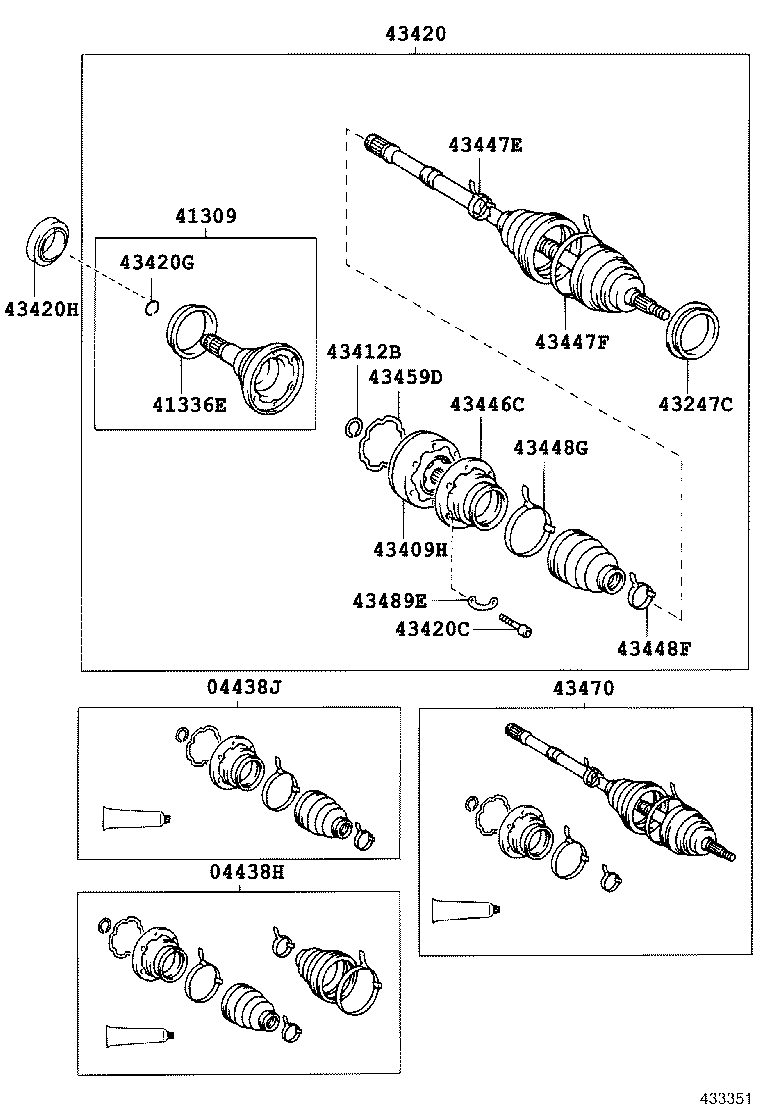 Front Drive Shaft