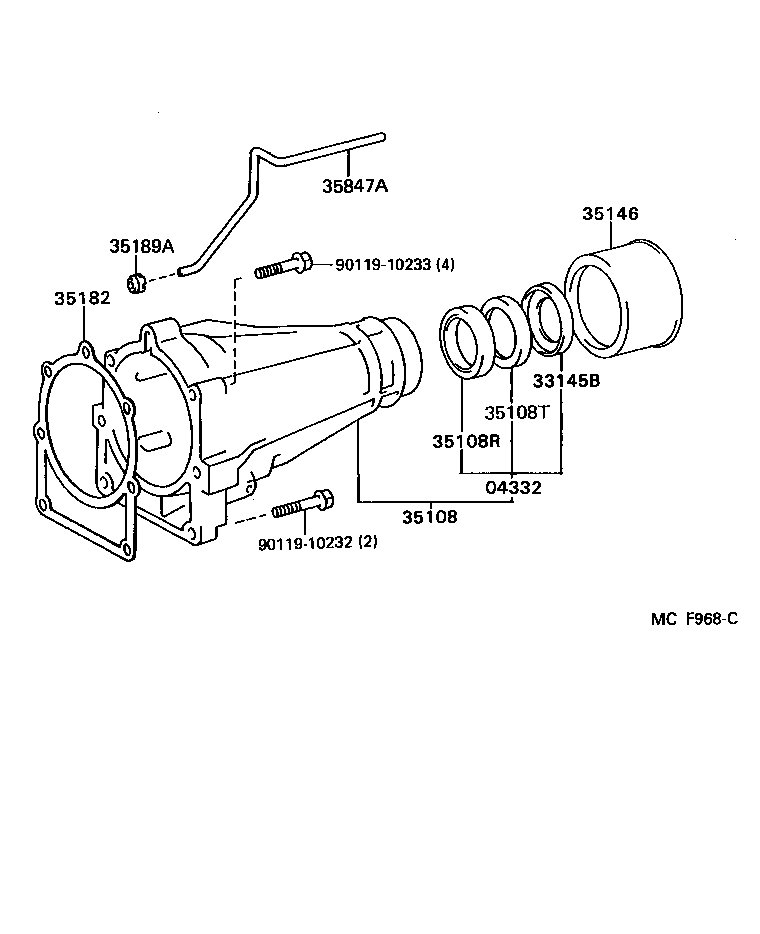 Extension Housing