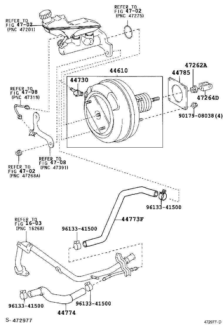 Brake Booster & Vacuum Tube