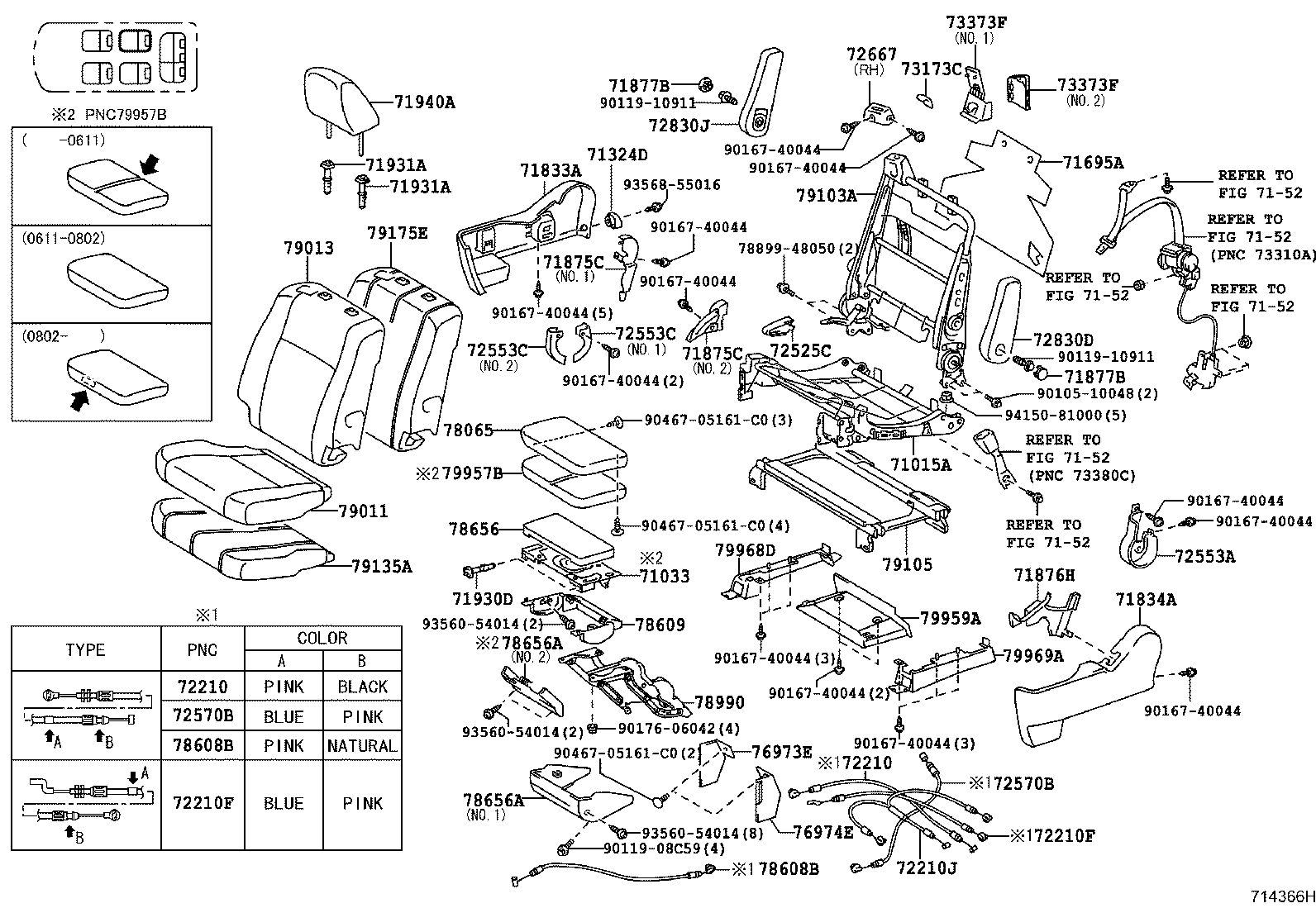 Seat & Seat Track