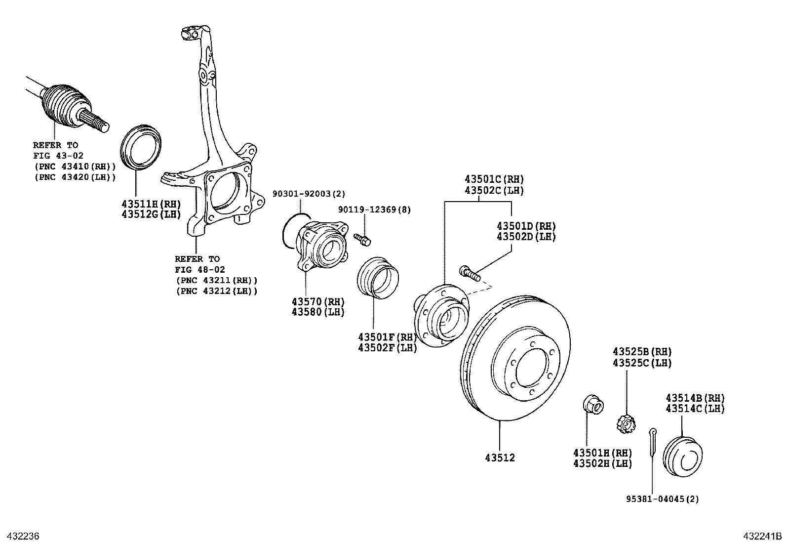 Front Axle Hub