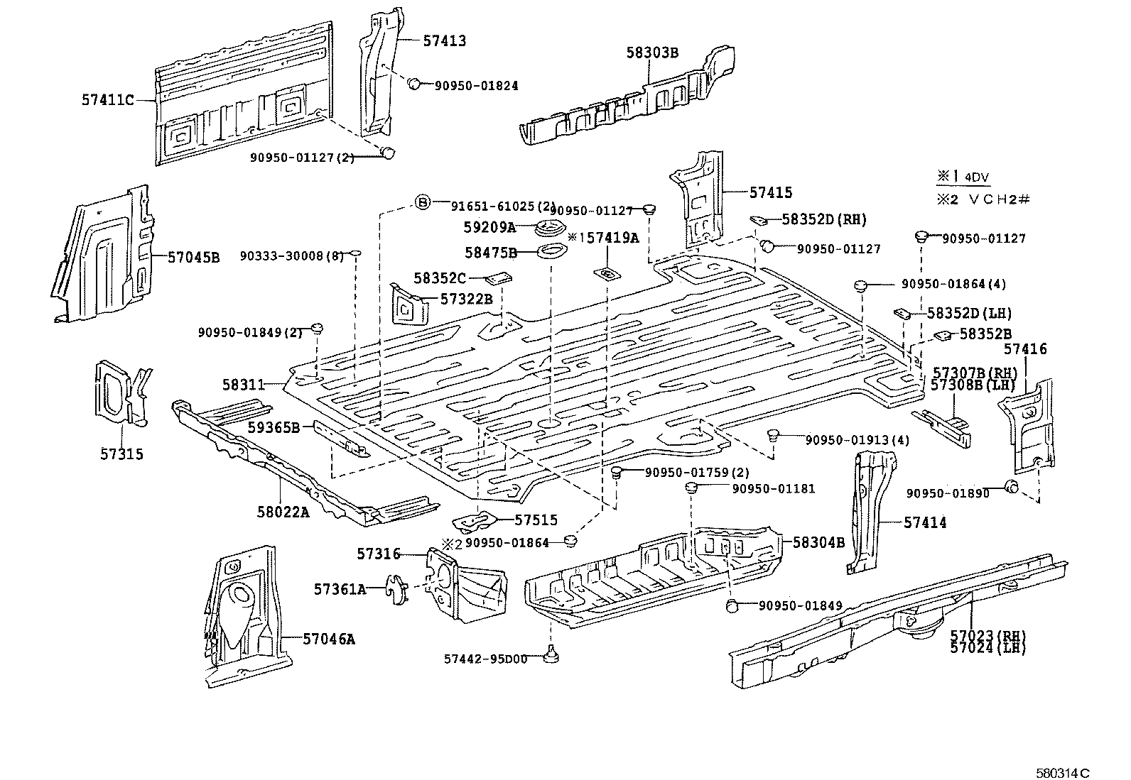 Rear Floor Panel