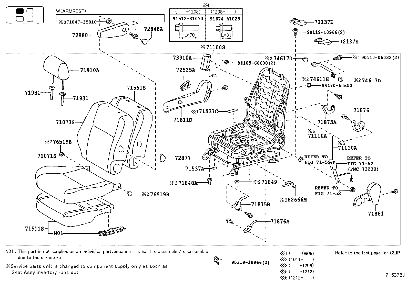Seat & Seat Track