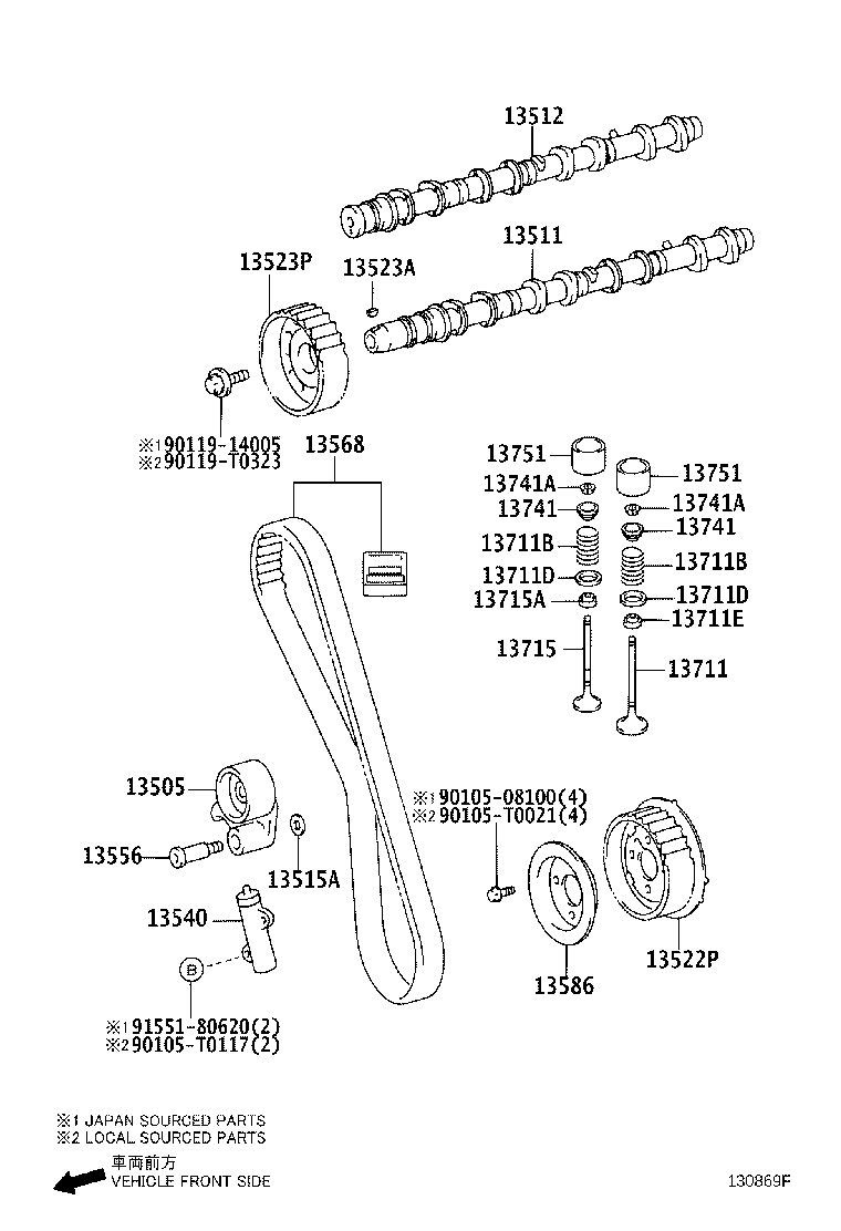 Camshaft & Valve