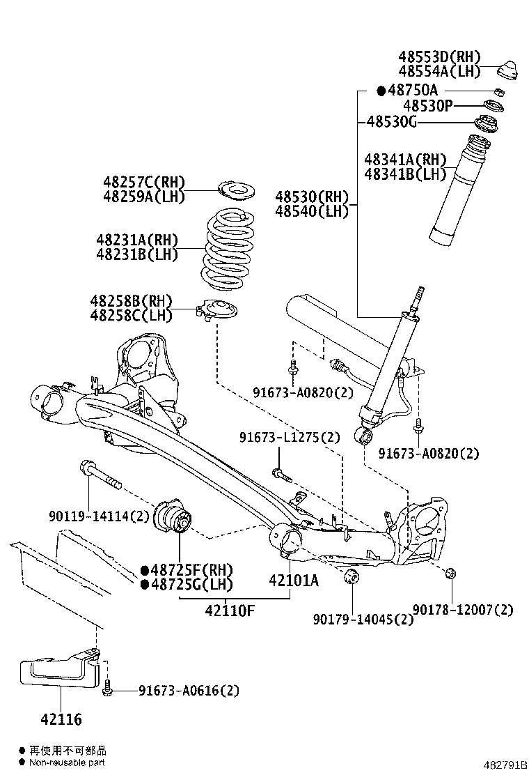 Rear Spring & Shock Absorber