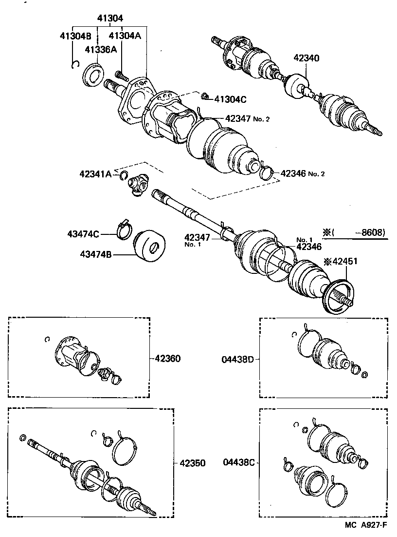 Rear Axle Shaft Hub