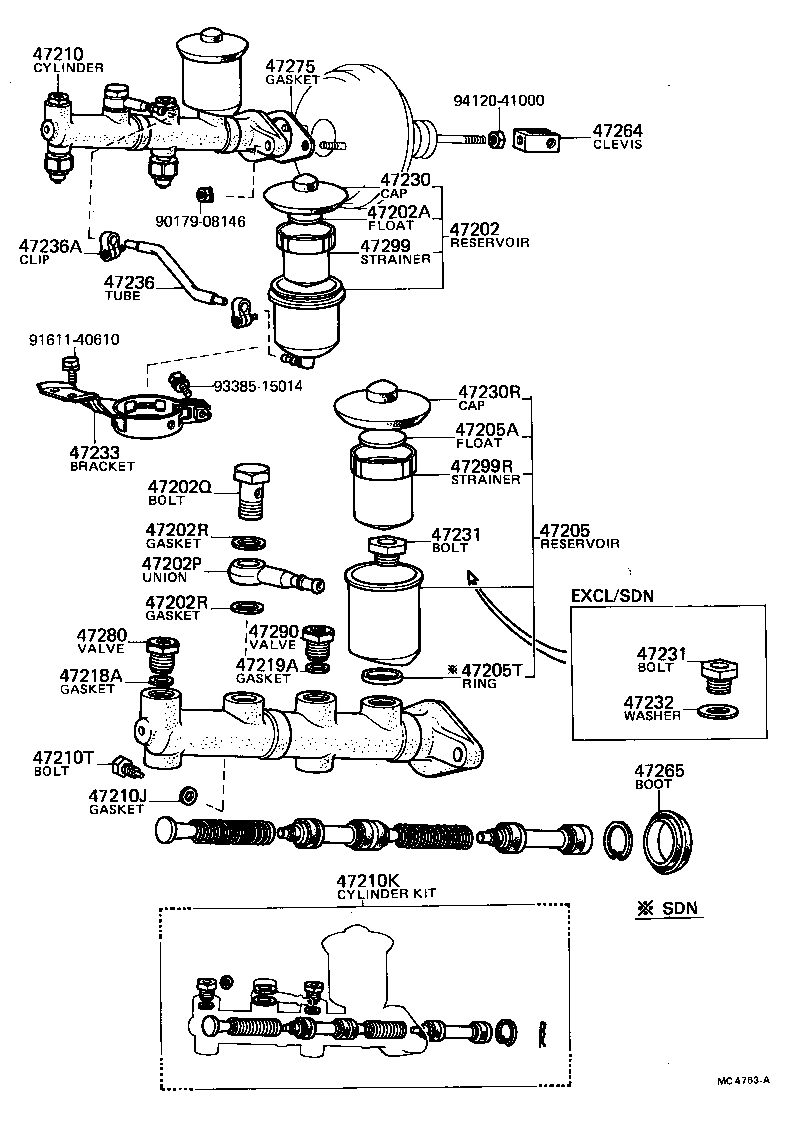 Brake Master Cylinder