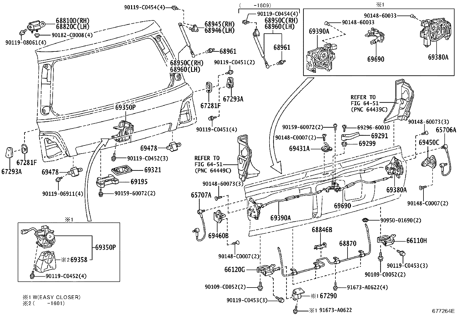 Back Door Lock Hinge