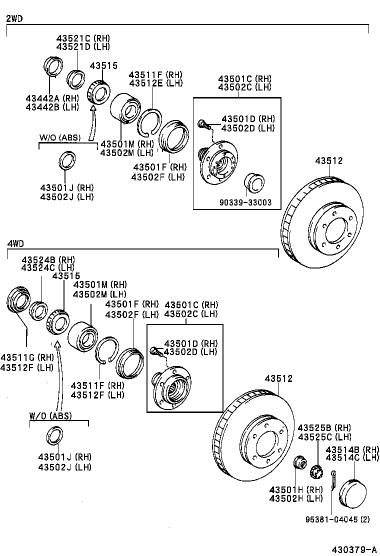 Front Axle Hub