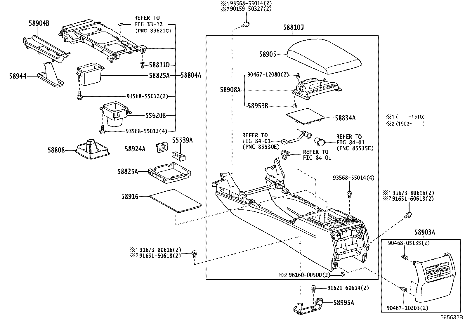 Console Box & Bracket