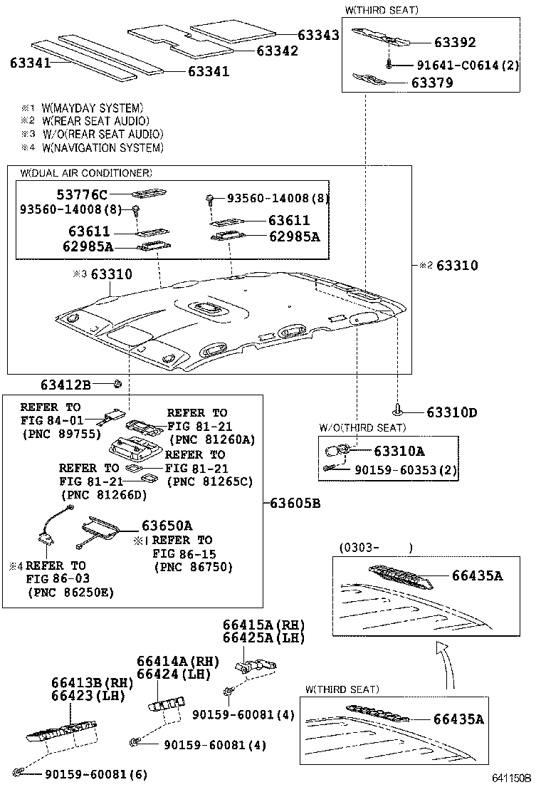 Headlining & Silencer Pad