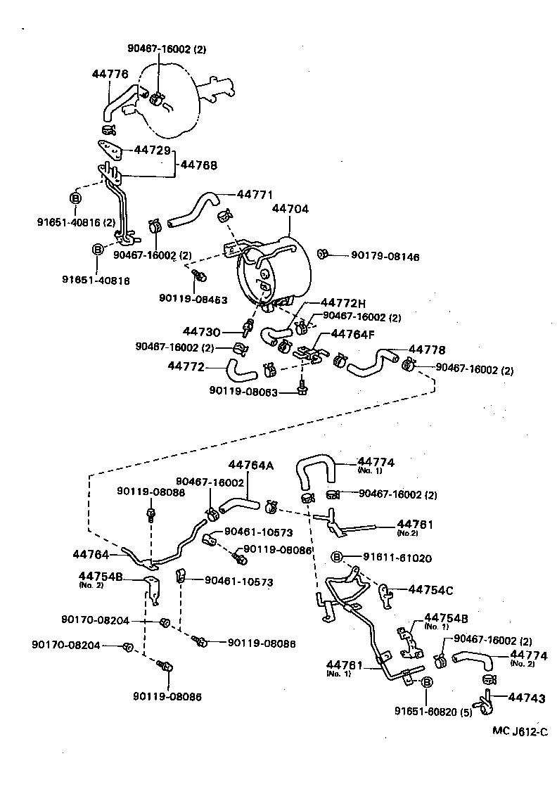 Brake Booster & Vacuum Tube