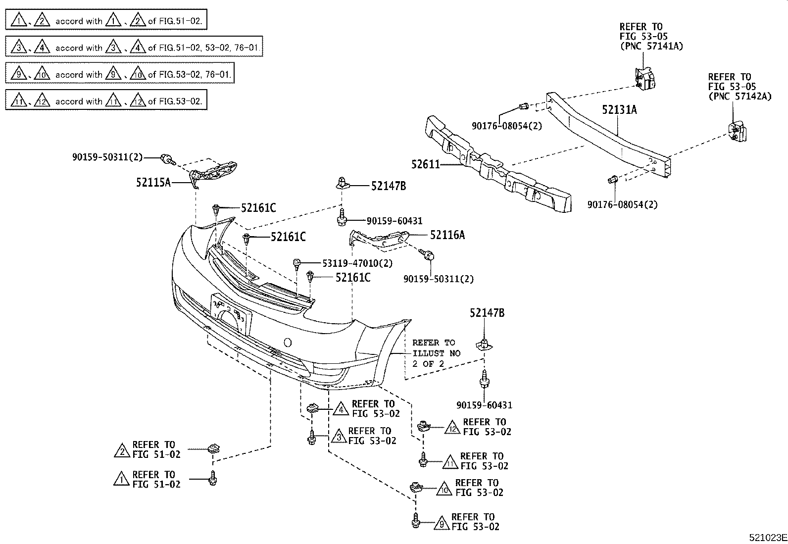 Front Bumper Bumper Stay