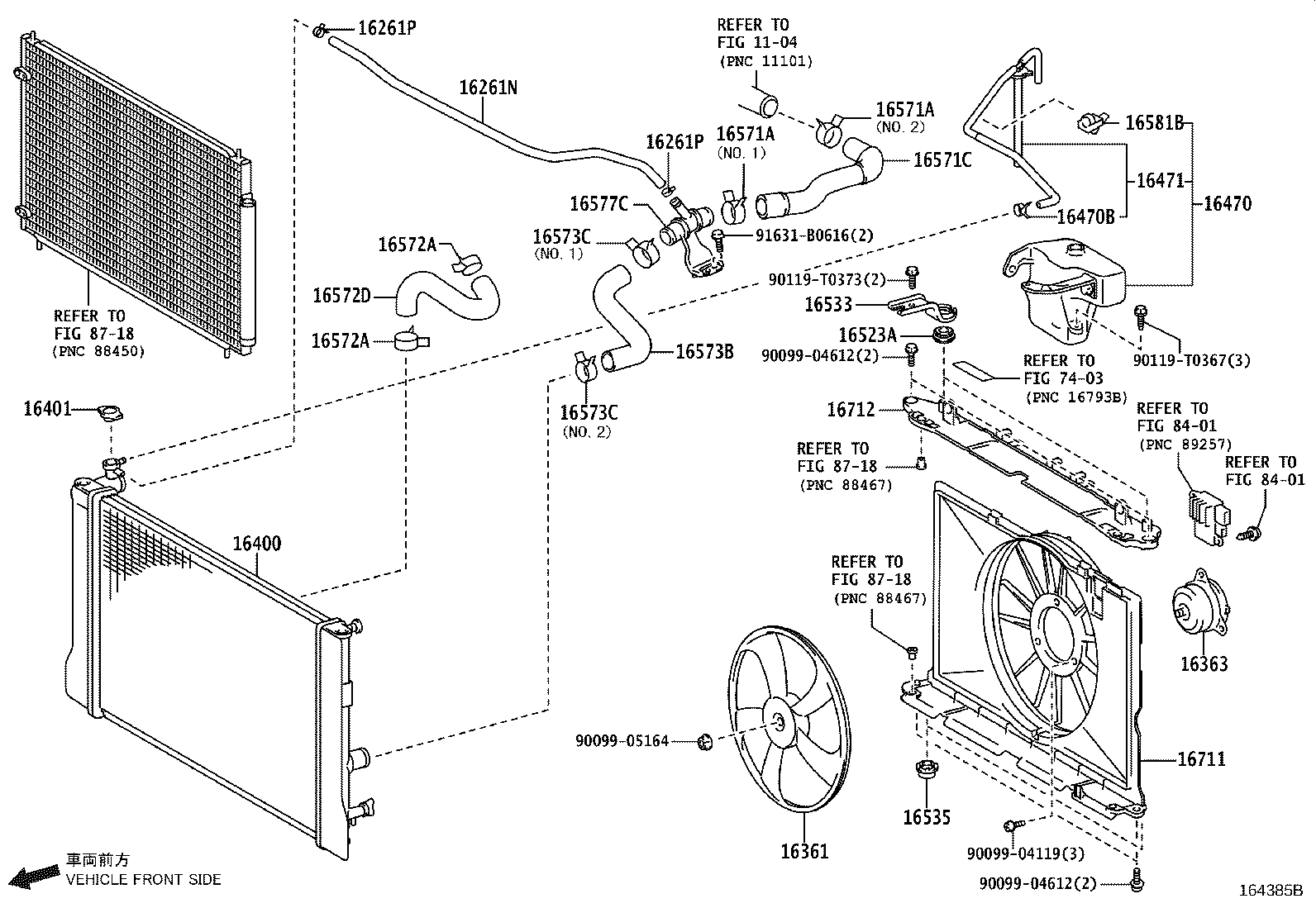 Radiator Water Outlet