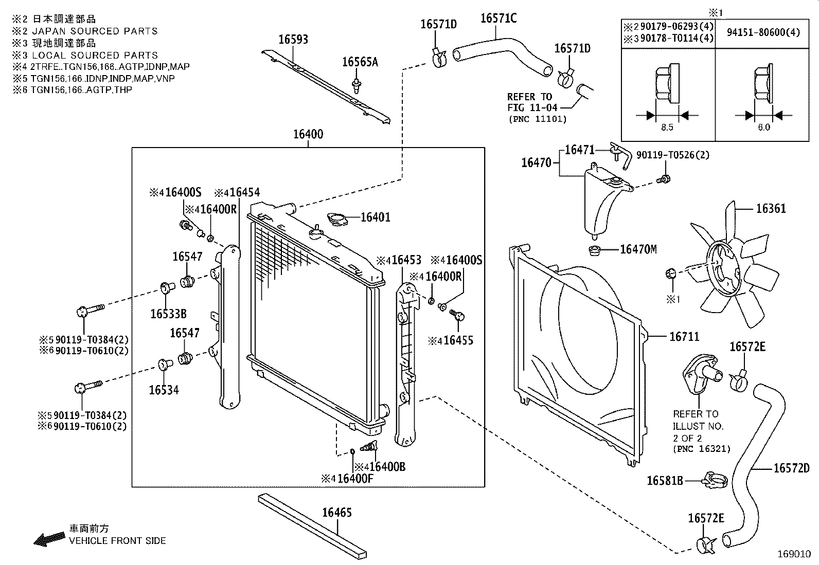 Radiator Water Outlet