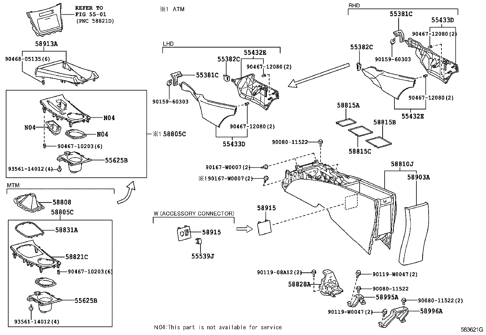 Console Box & Bracket