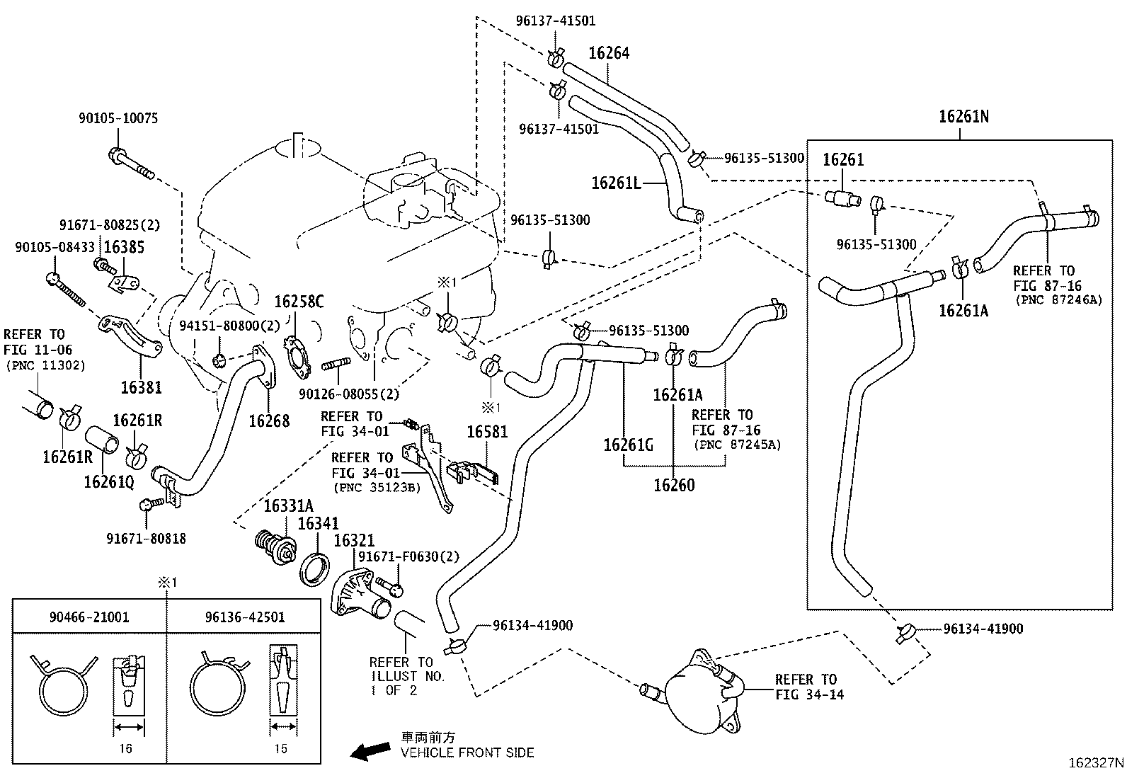 Radiator Water Outlet