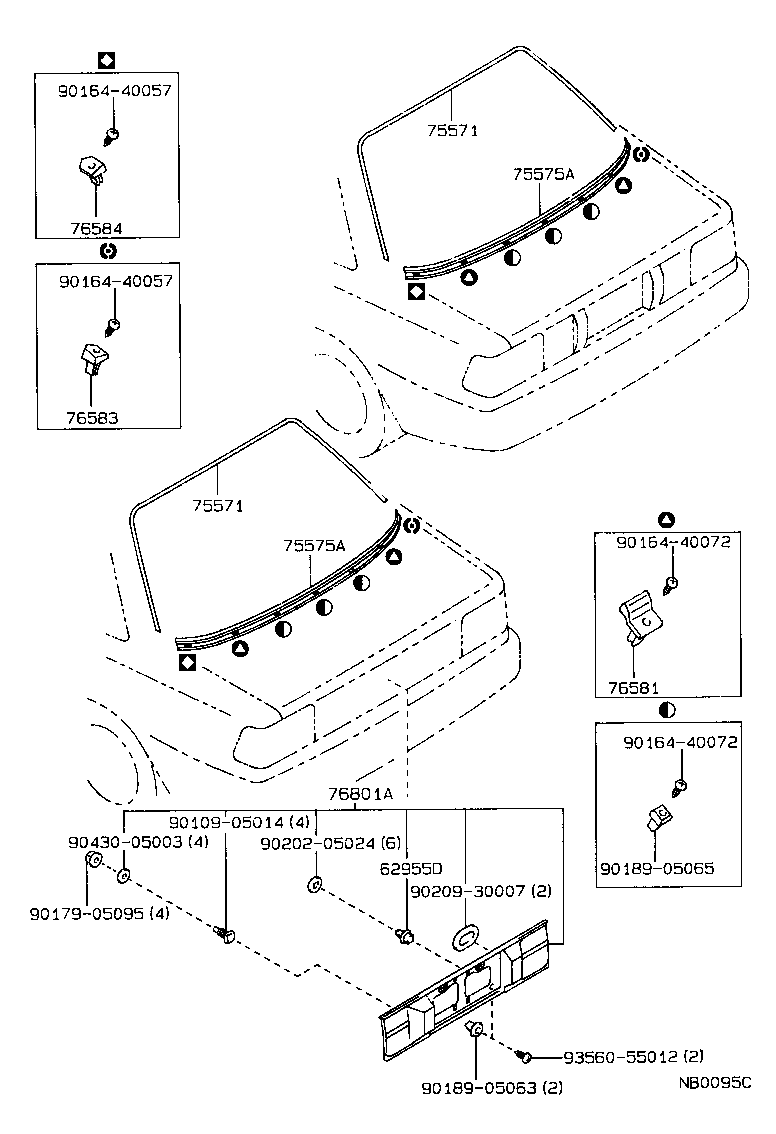 Rear Moulding