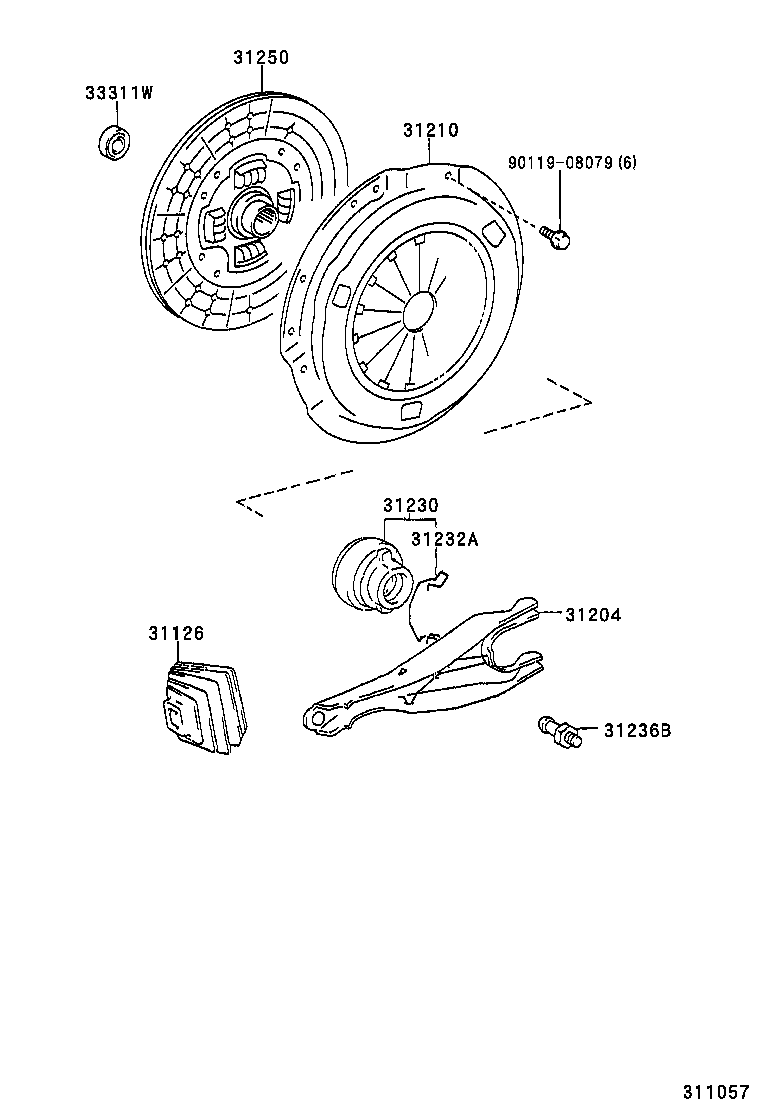 Clutch & Release Fork