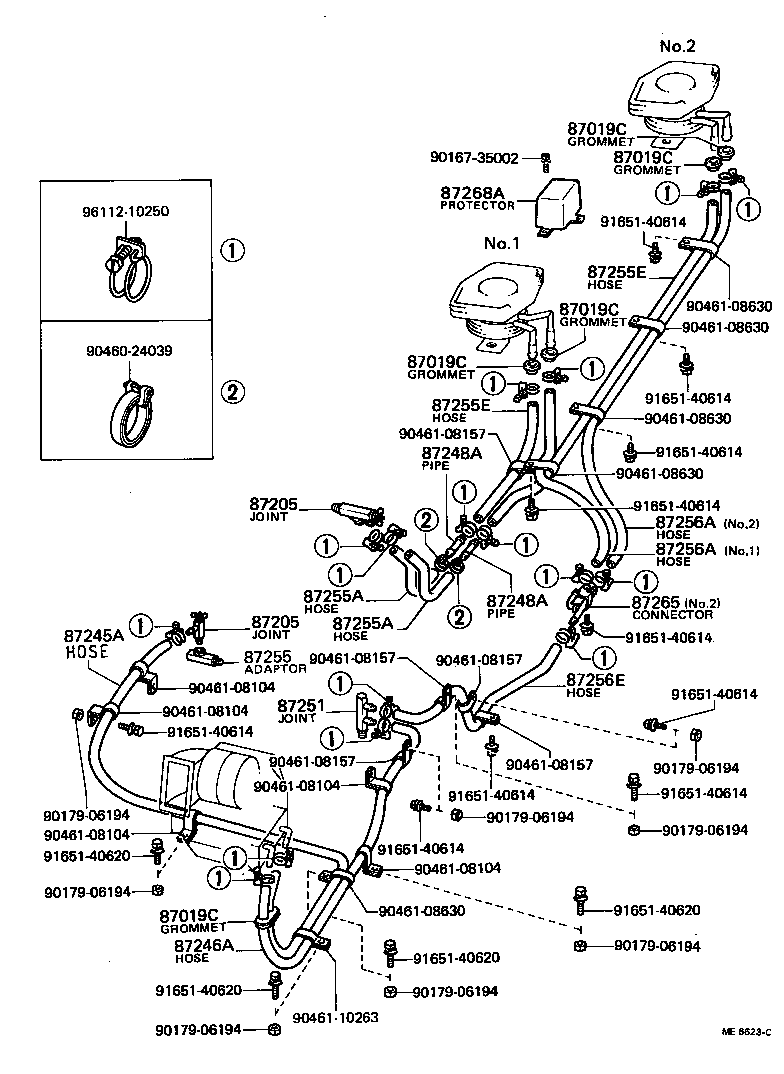 Tuberías de agua para calefacción y aire acondicionado