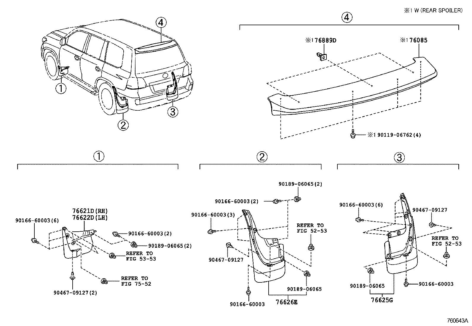 Spoiler & Side Mudguard