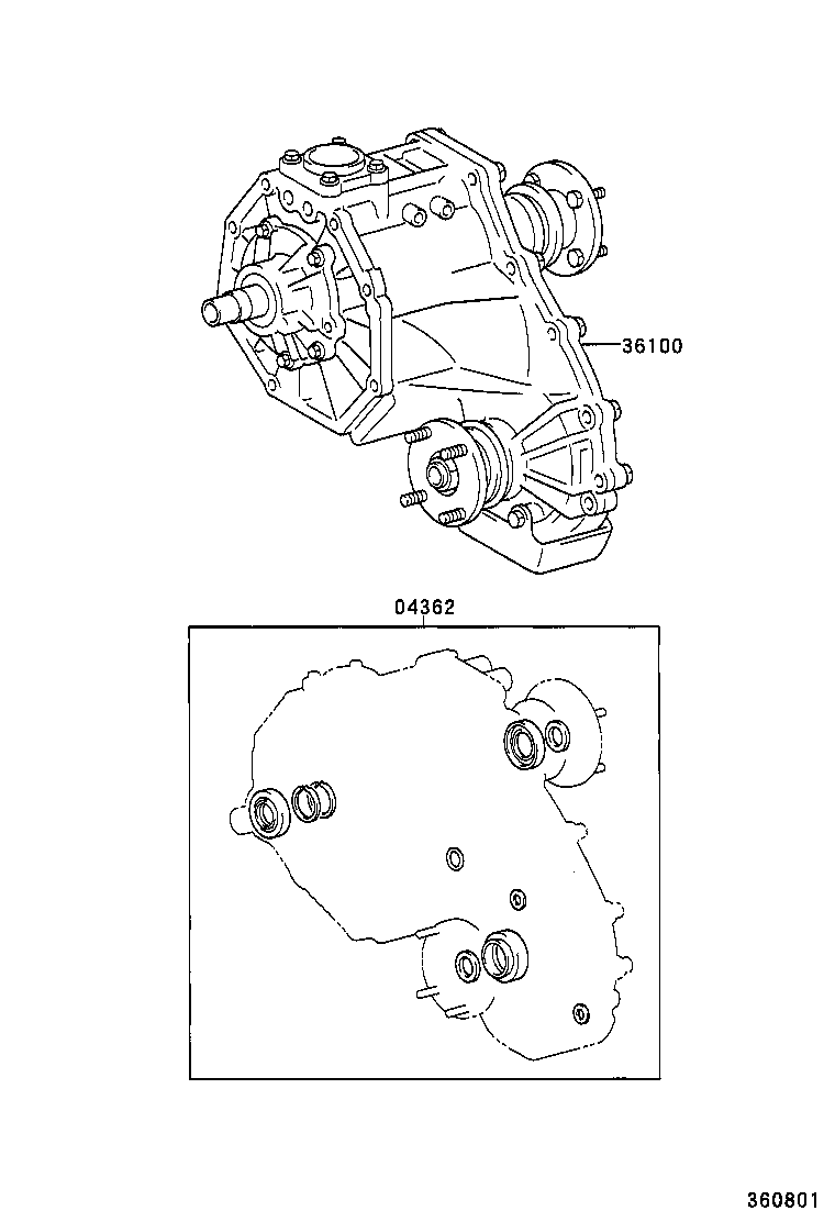 Transfer Assembly Gasket Kit