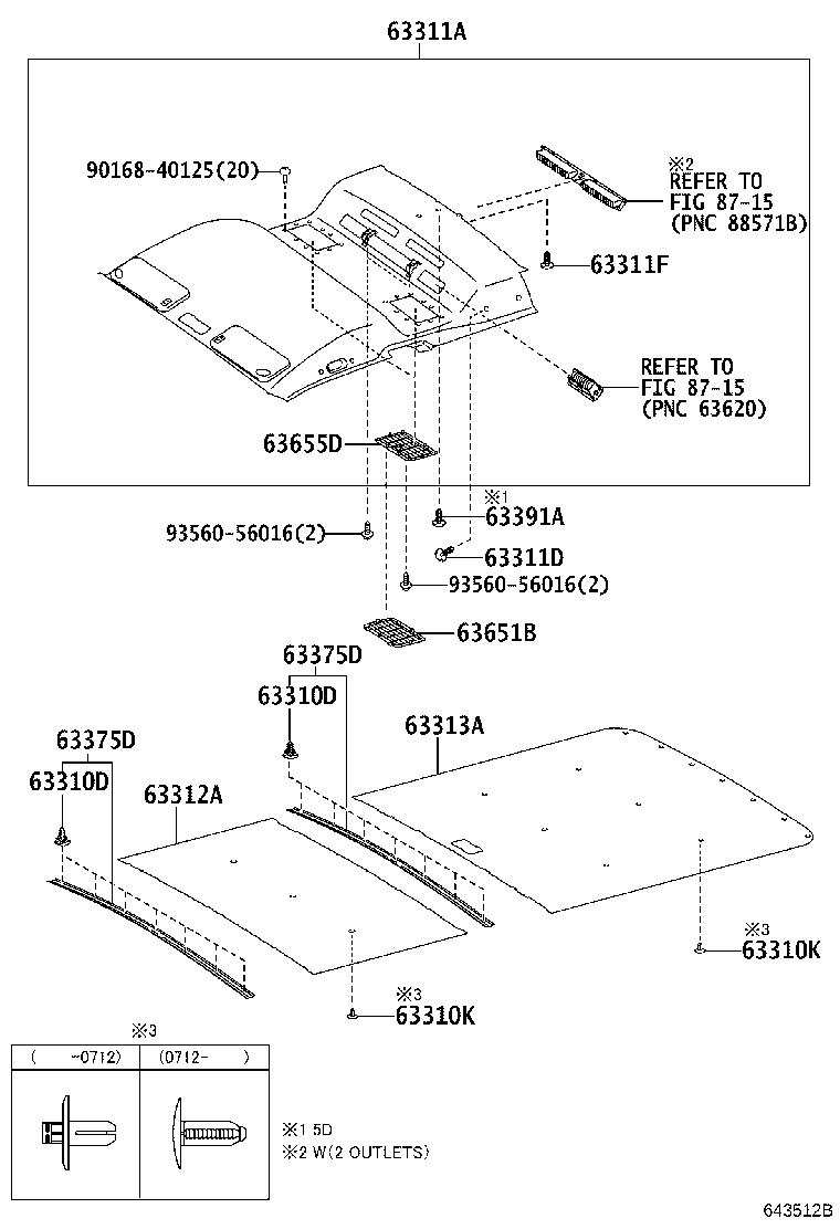 Headlining & Silencer Pad