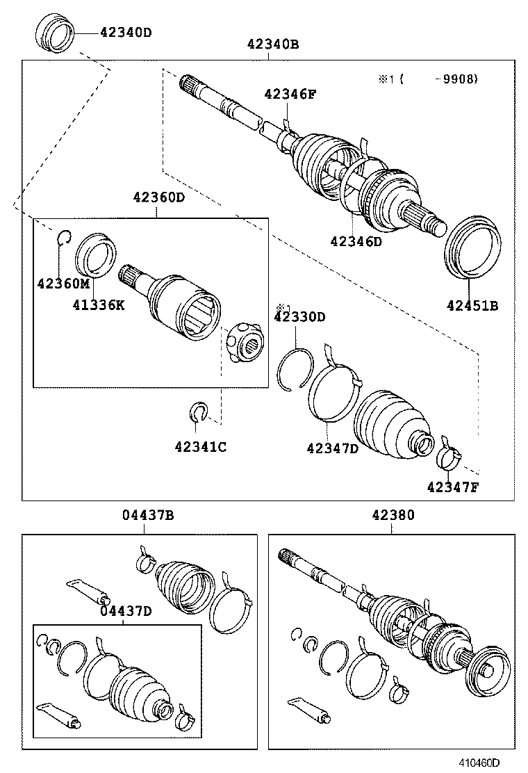 Rear Axle Shaft Hub