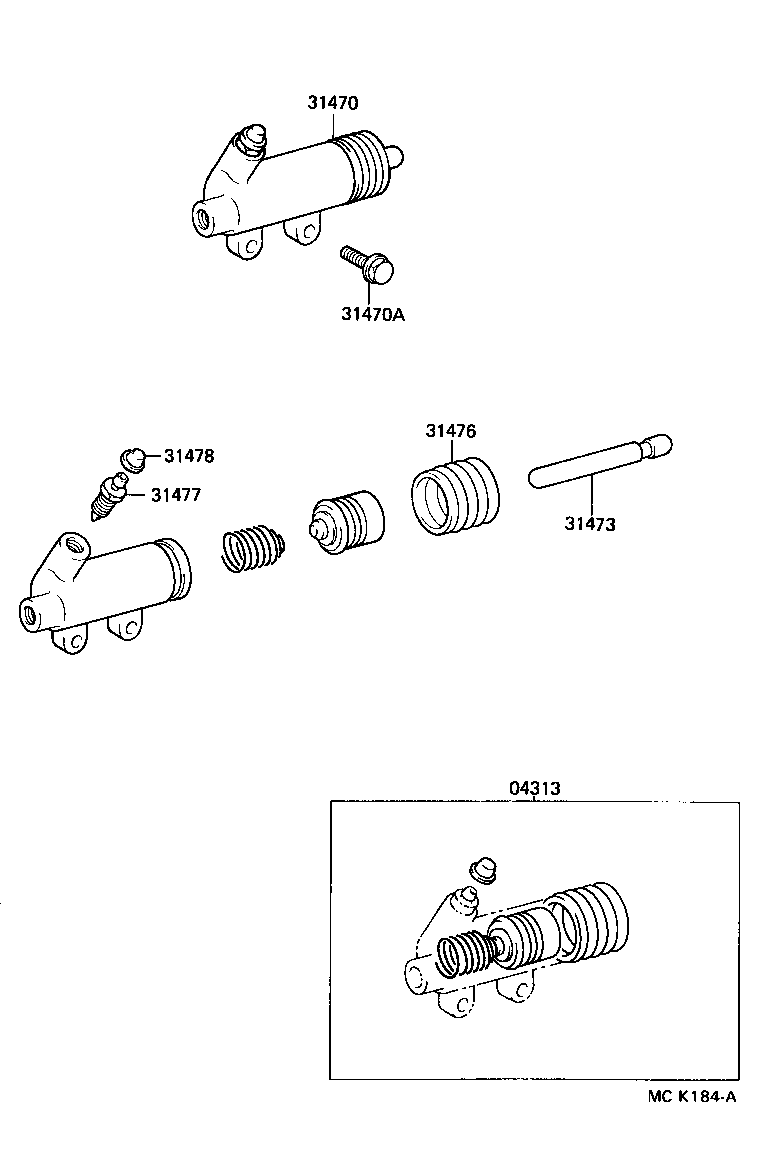 Clutch Release Cylinder