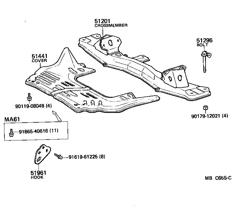 Suspension Crossmember & Under Cover