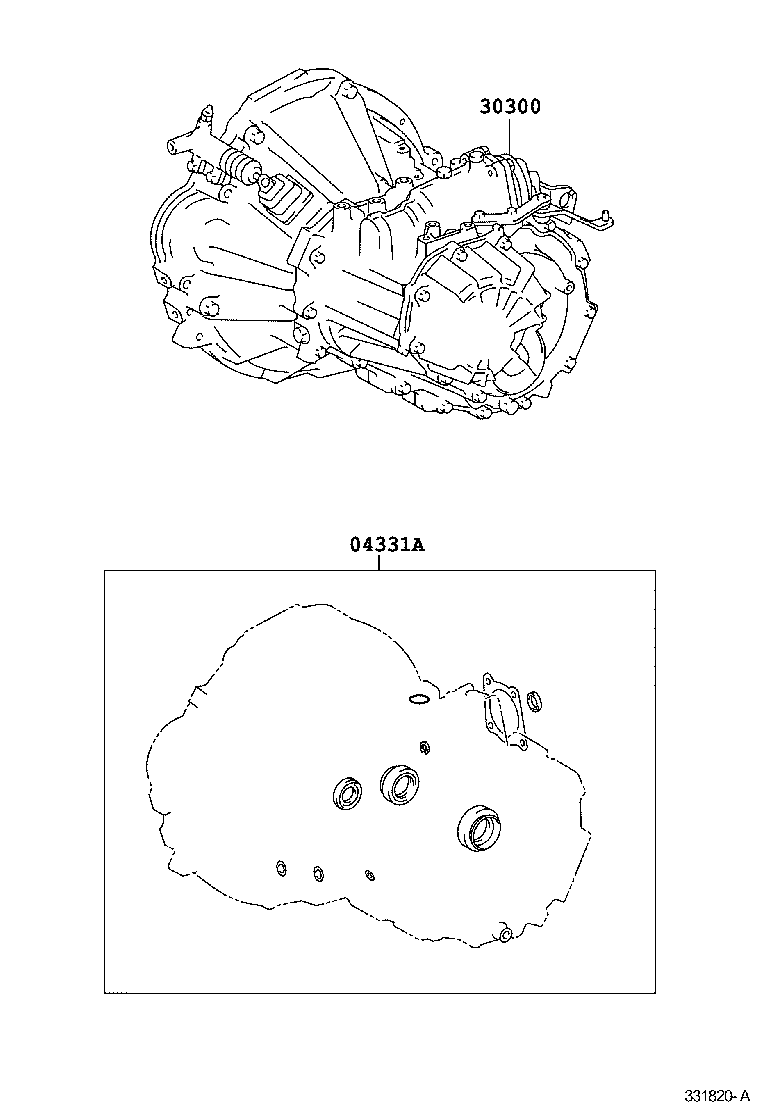 Transaxle Or Transmission Assy & Gasket Kit