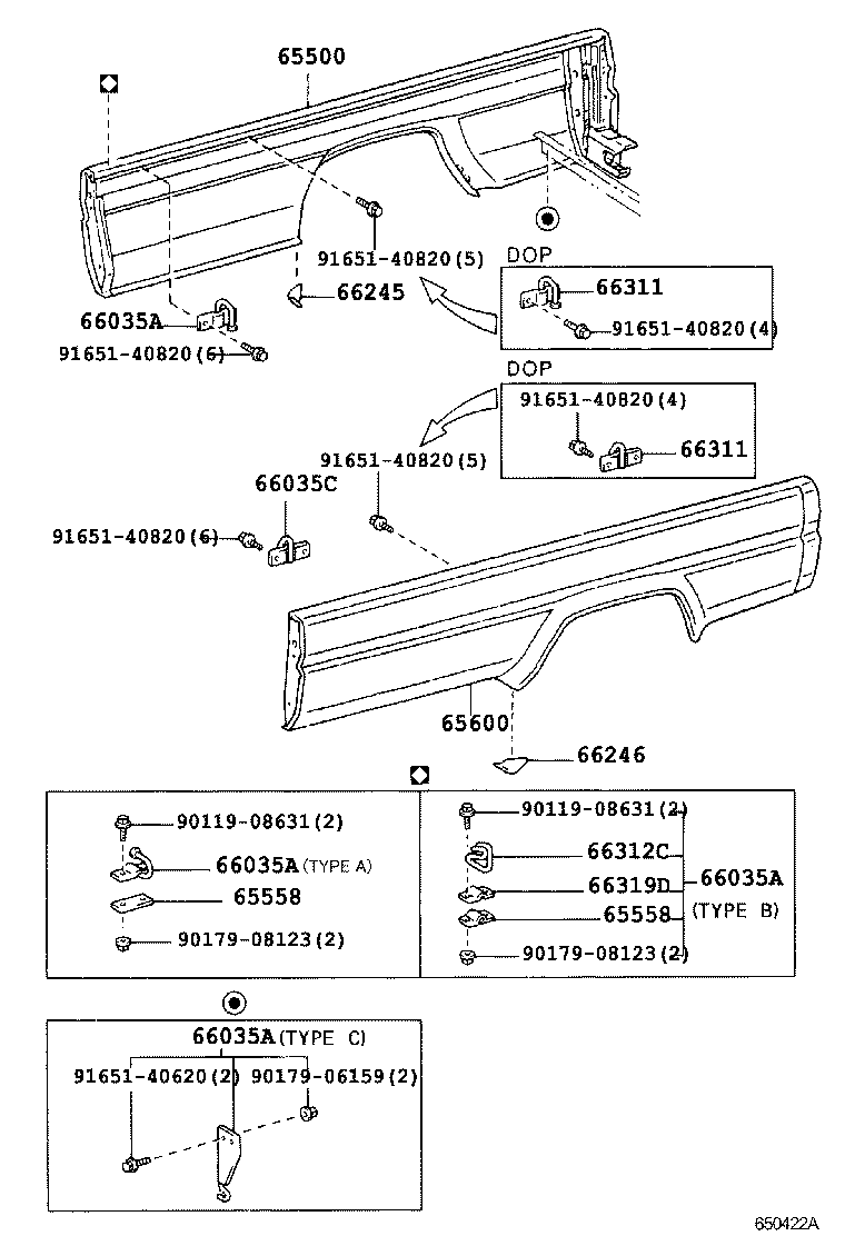 Rear Body Side Panel