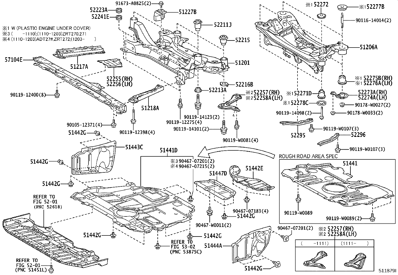 Suspension Crossmember & Under Cover