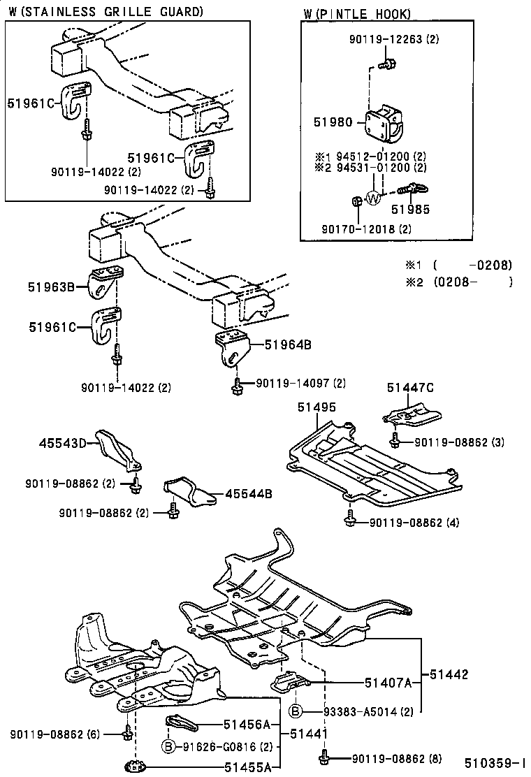 Suspension Crossmember & Under Cover