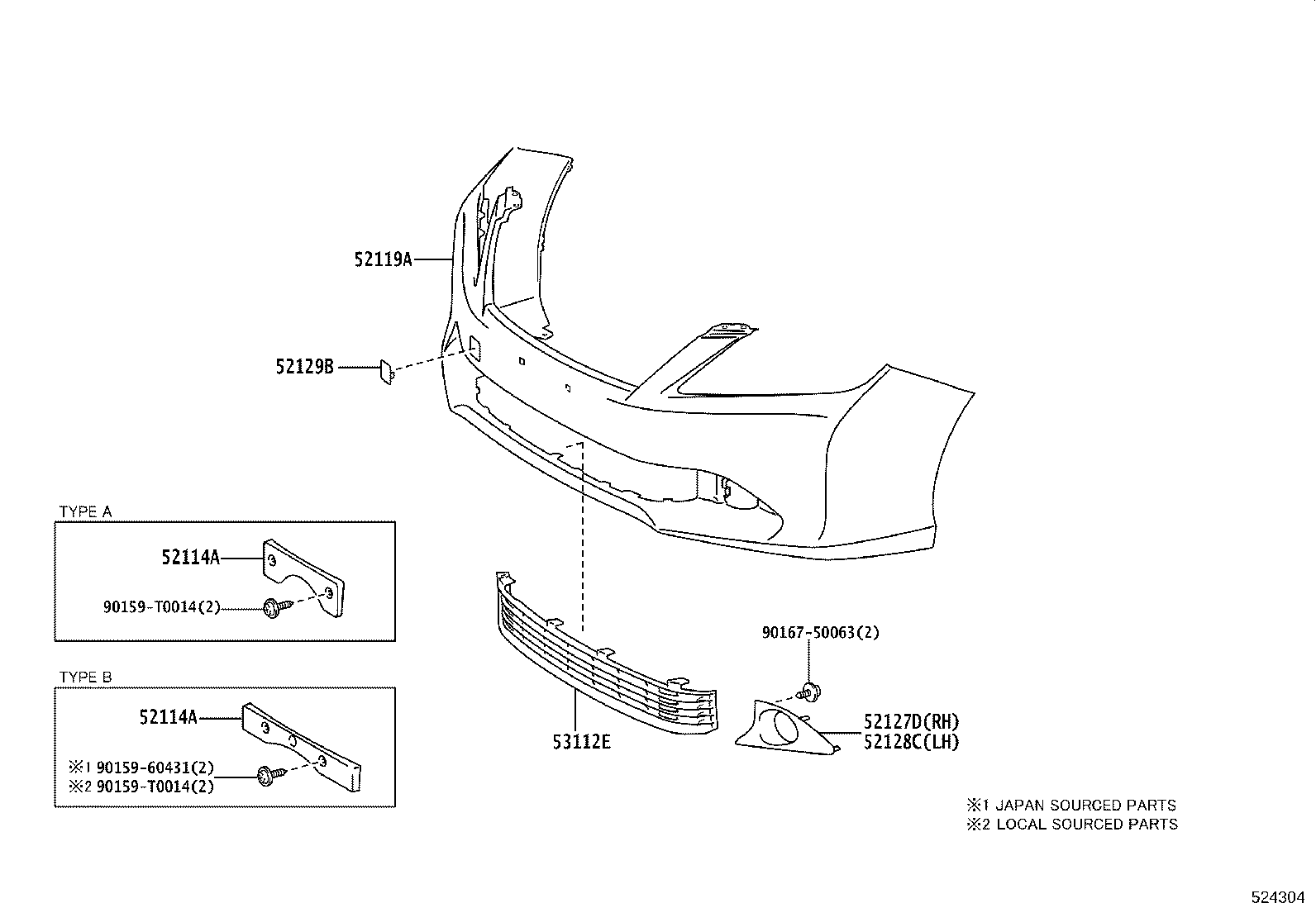 Front Bumper Bumper Stay
