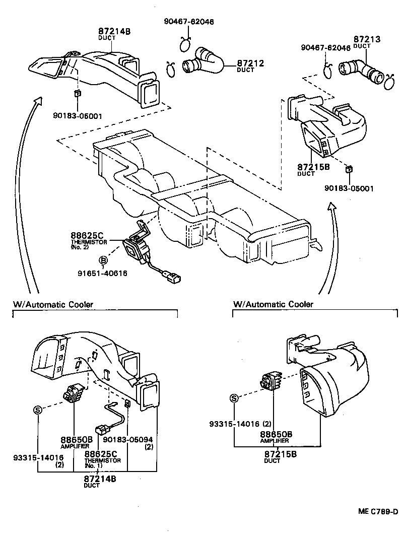 Control de calefacción y aire acondicionado y conductos de aire