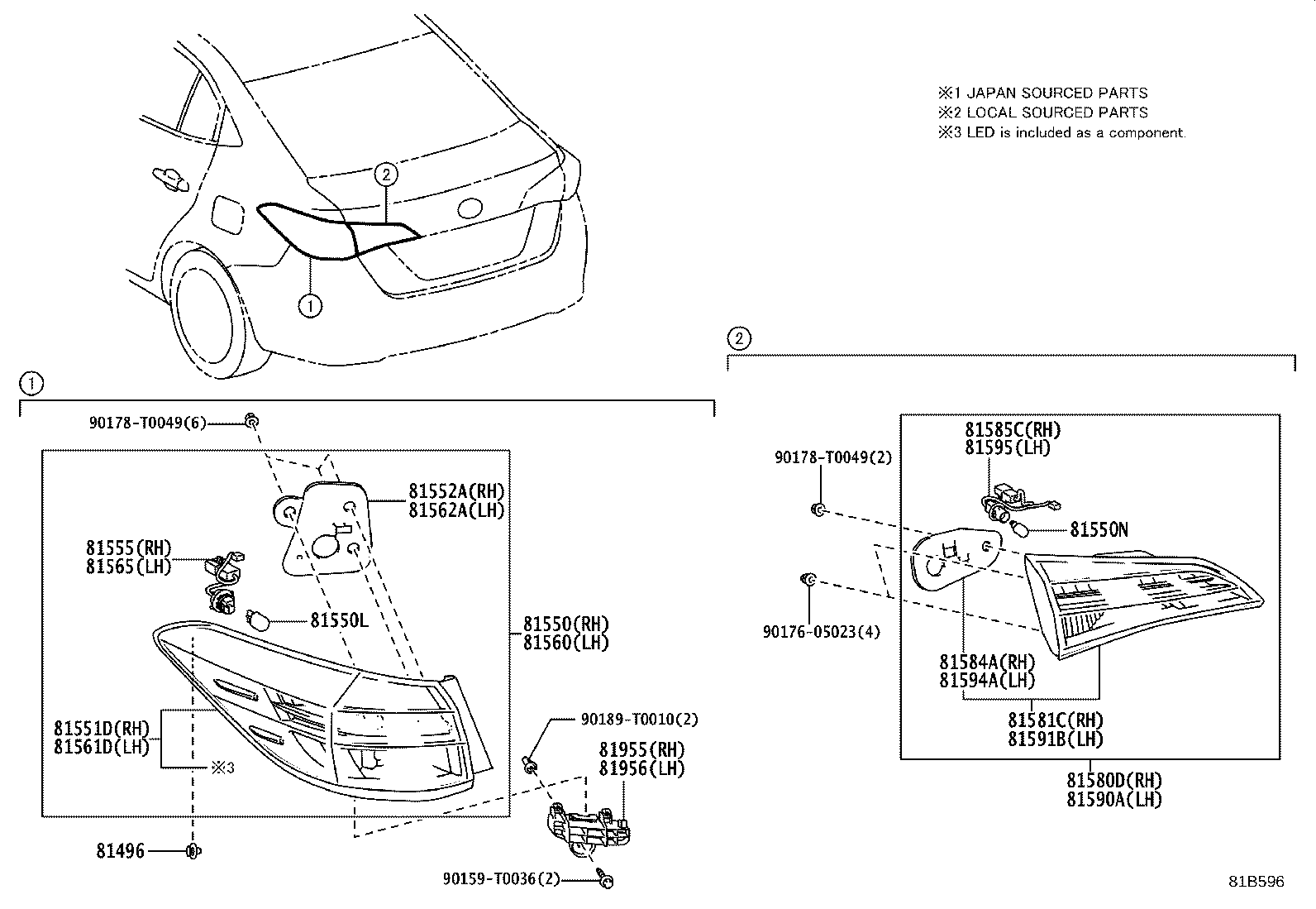 Rear Combination Lamp