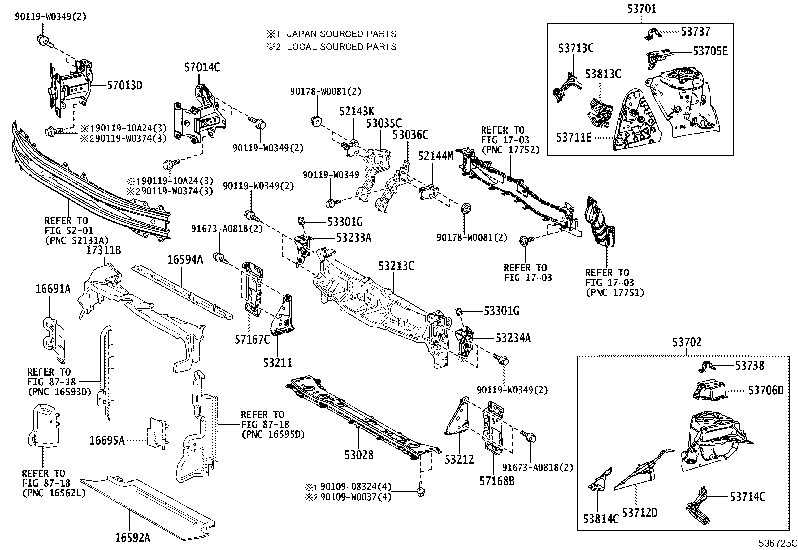 Front Fender Apron Dash Panel