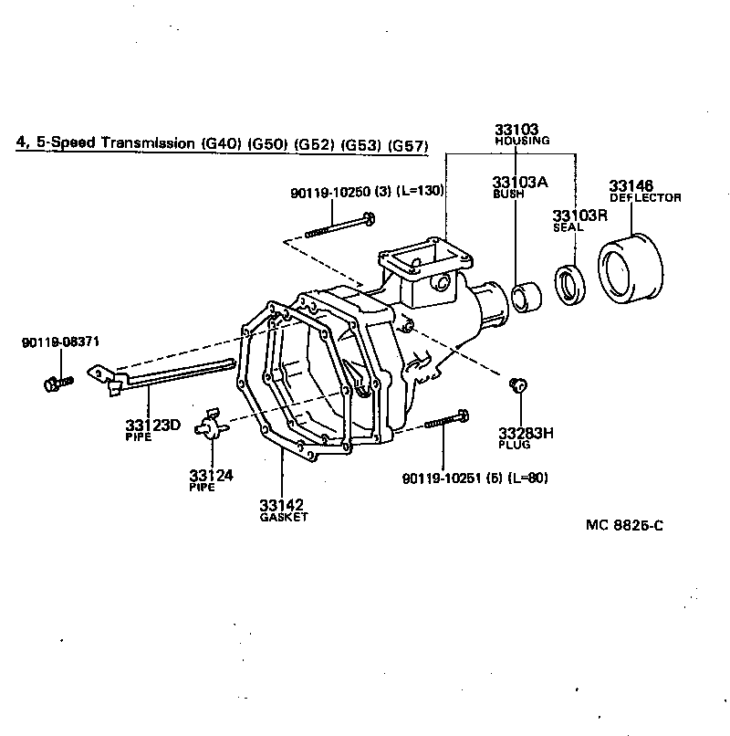 Extension Housing