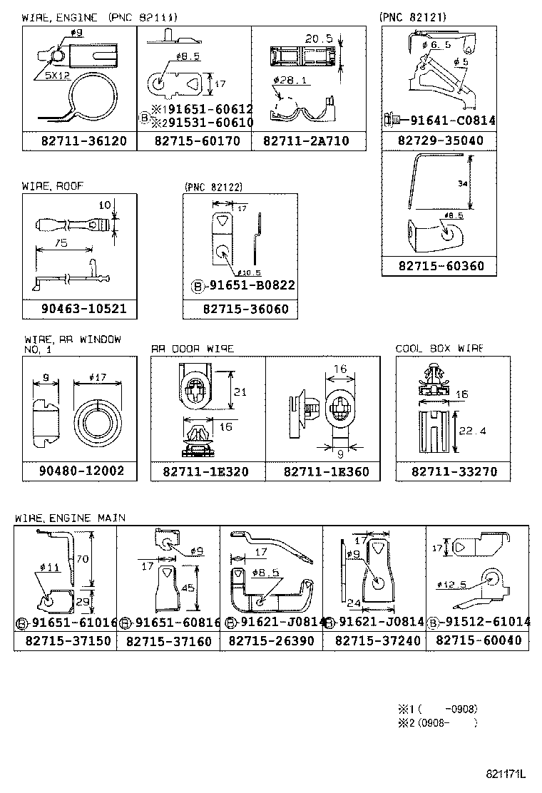Wiring & Clamp