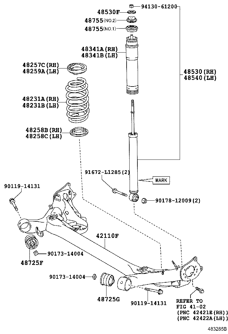 Rear Spring & Shock Absorber