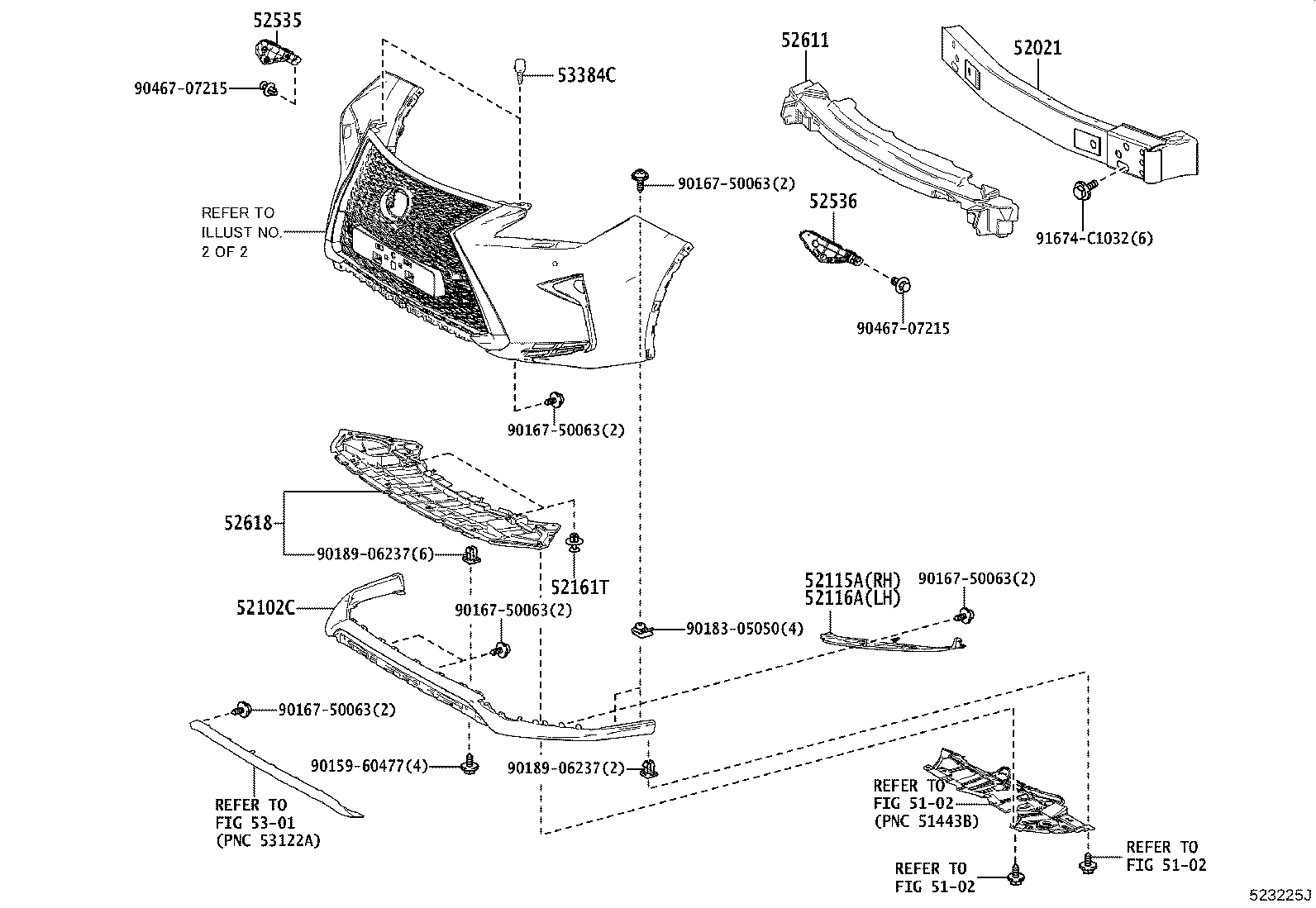 Front Bumper Bumper Stay