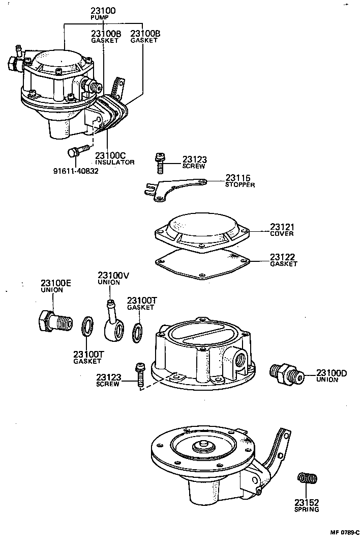 Fuel Pump & Pipe