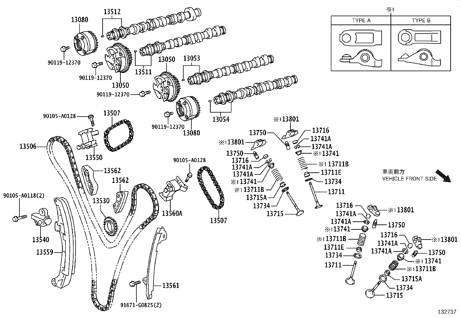 Camshaft & Valve