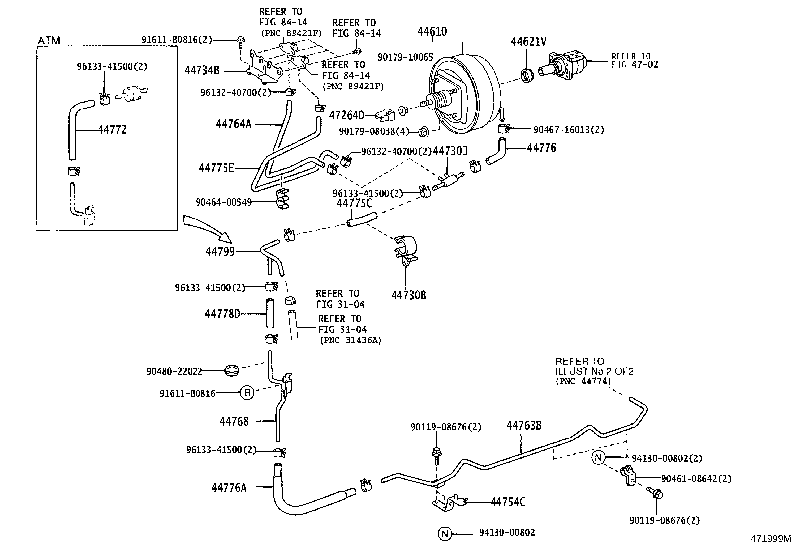 Brake Booster & Vacuum Tube