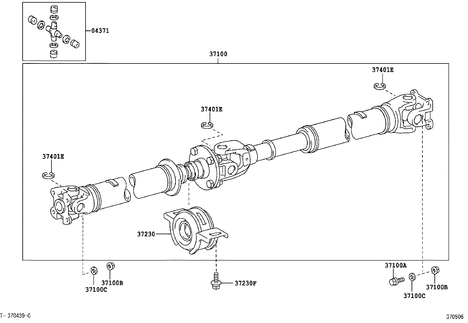Propeller Shaft & Universal Joint