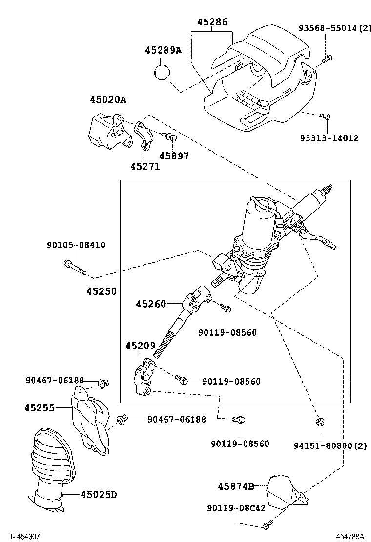 Steering Column & Shaft