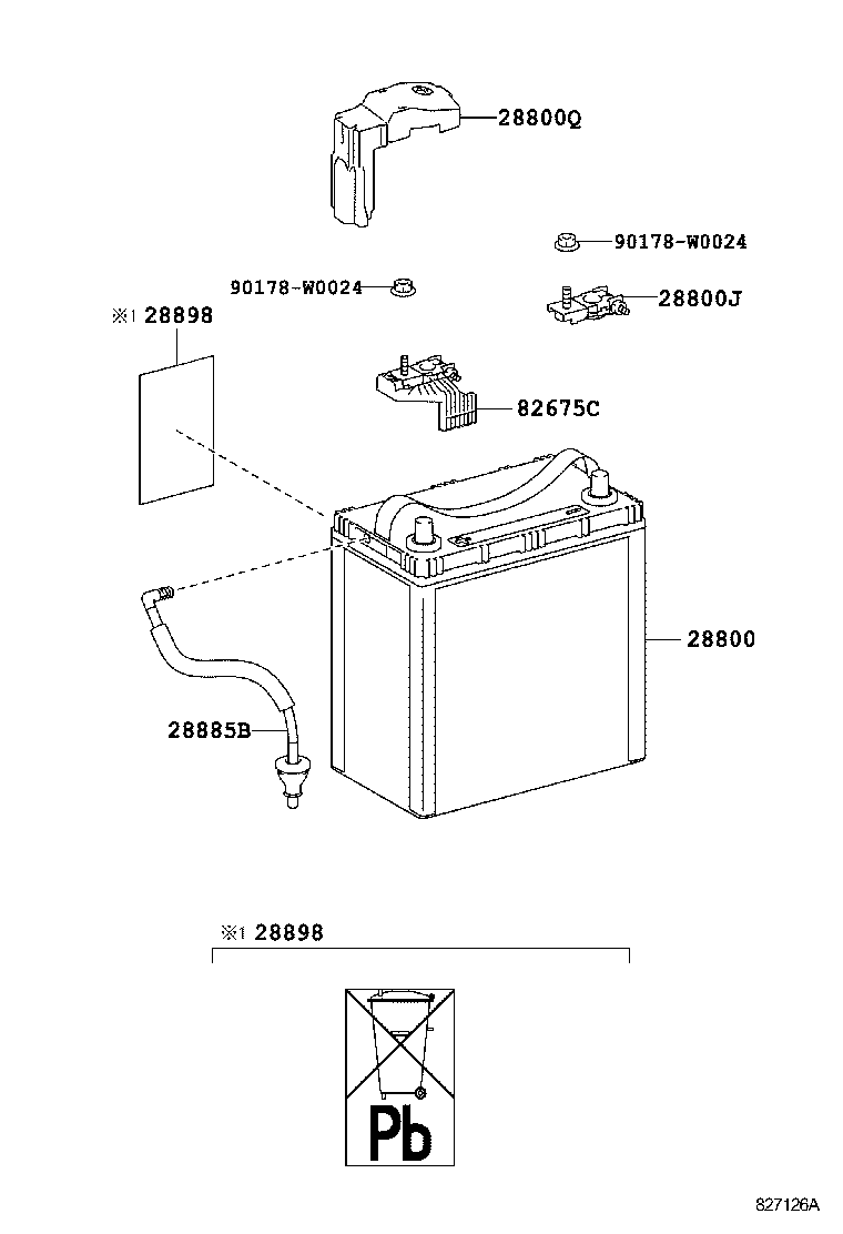 Battery Battery Cable