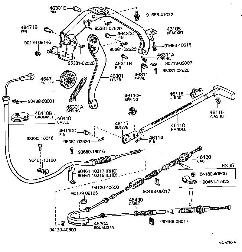 Parking Brake & Cable